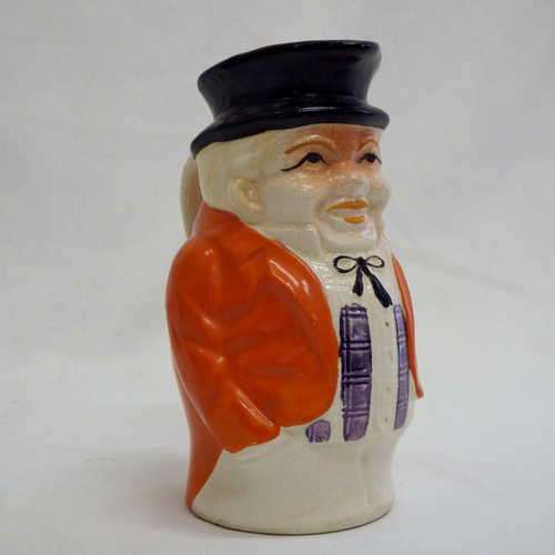 Toby jug with orange jacket