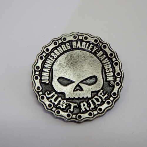 Johannesburg Harley - Davidson  Just Ride pin badge
