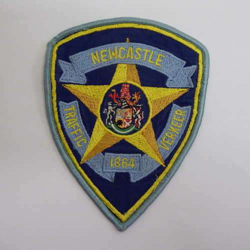Newcastle Traffic Police cloth badge