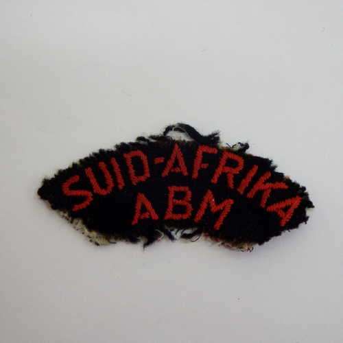 South African Navy active citizen force - shoulder title