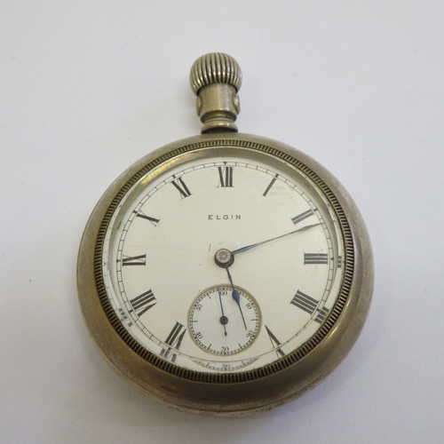 Antique Elgin pocket watch - serial 20495849 - dated 1917 as per serial - not working
