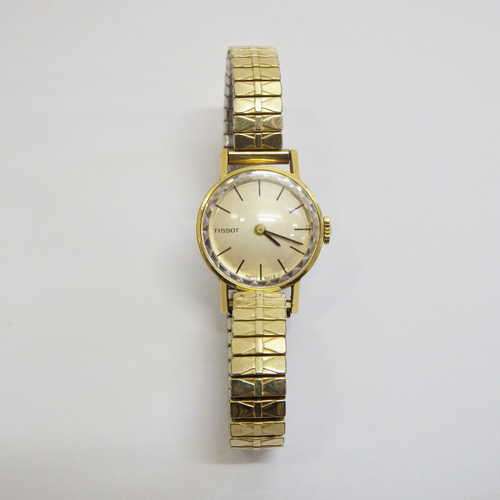 Vintage Tissot Saphir manual wind ladies watch - working