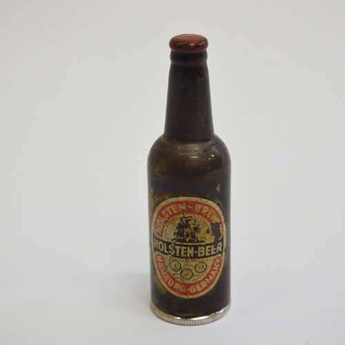 Vintage Holsten - Beer bottle shaped lighter - needs a flint
