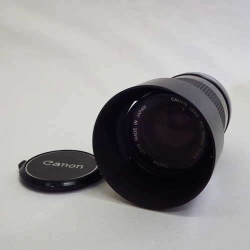 Canon FD 135 mm 1:3.5 lens