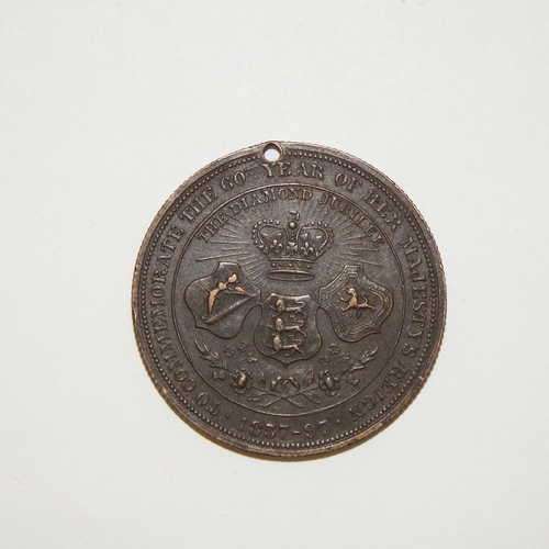 1897 Queen Victoria 60 Year reign medallion