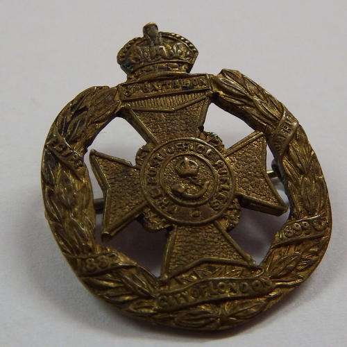 8th Battalion - The Post Office Rifles sweetheart badge