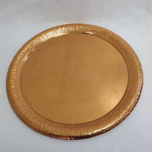 Rhodesian Copper tray - Size : 42 x 42 cm