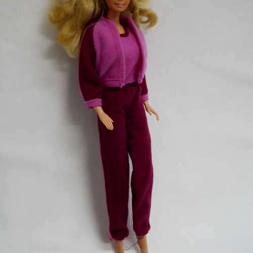 Vintage Barbie 3 piece tracksuit
