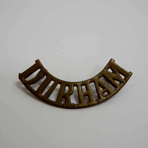 Durham Light Infantry shoulder title