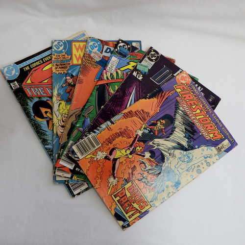 Lot of 6 comics from the 1985's - 1989's - as per list