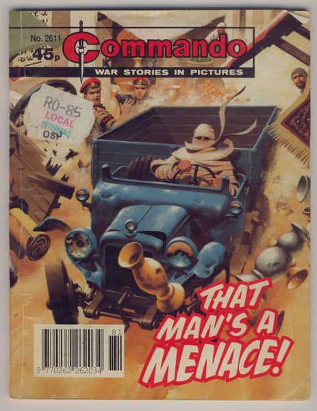 That Man`s a Menace - Commando war series in pictures