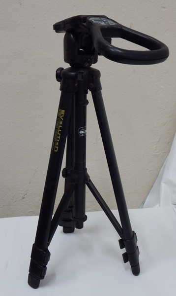 Evolution video camera 9559 tripod with adjustable legs