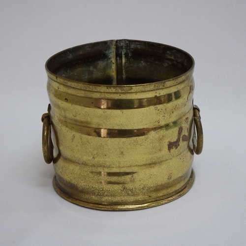 Hand made Lustre ware Cape Town solid brass bucket @ Crazy R1 Start
