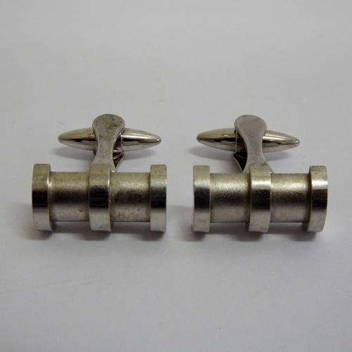 Heavy metal cufflinks