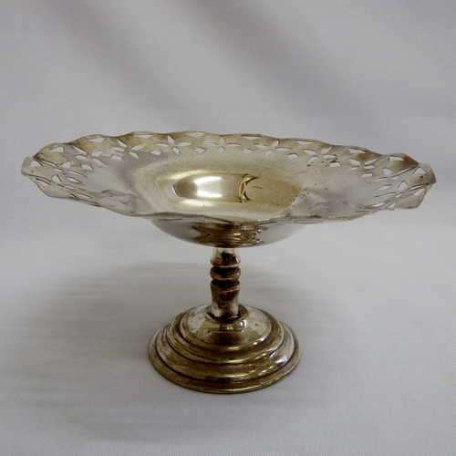 Silver plated trinket bowl