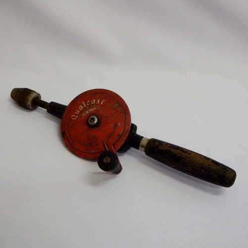 Vintage Qualcast Clipper hand crank drill