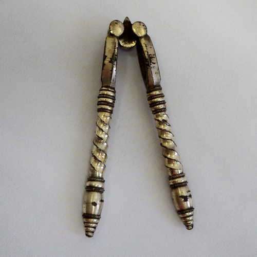 Antique twisted handles nutcracker