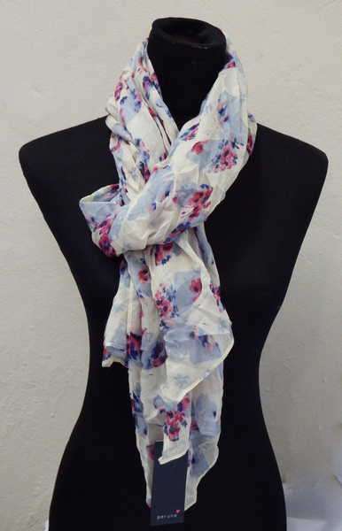 Marks and Spencer Per Una ladies scarf - butterfly / flower pattern - New