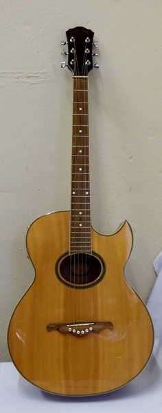 Vintage Jack and Danny Brothers acoustic guitar-Model CLG-6 NC - Serial YBGA 4597 - Neck repaired