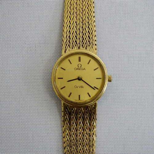 Vintage Omega De Ville quartz ladies watch - Not working