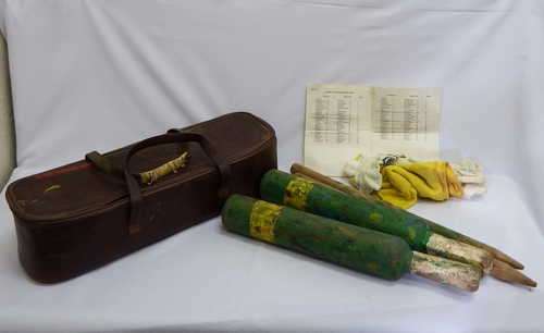 Professional Jukskei set in case
