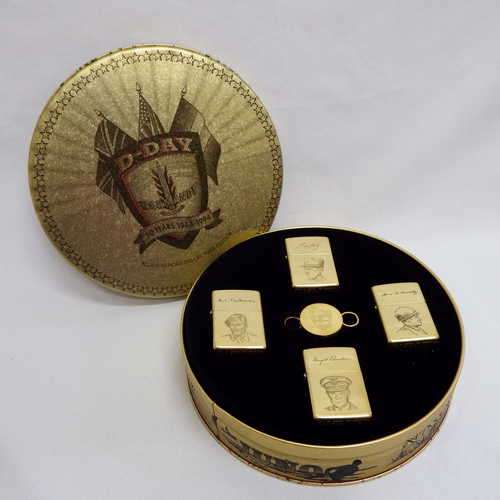 Zippo - 50 years D - Day Normandy Allied Heroes Edition in tin