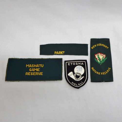 4 Game Ranger badges - as per photo