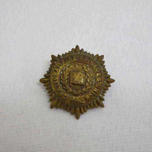 British National Fire brigades Union collar badge