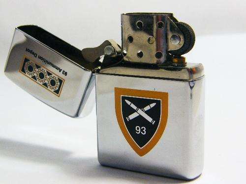 93 Ammunition Depot original Zippo lighter - as per photo