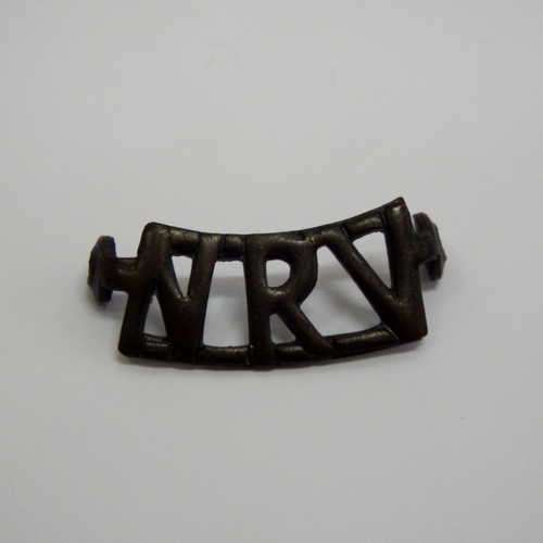 Natal Reserve Volunteer shoulder title