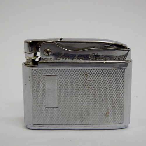 Vintage Ronson Adonis lighter with inscription "Love from Freddy 1962" - New wick and flint