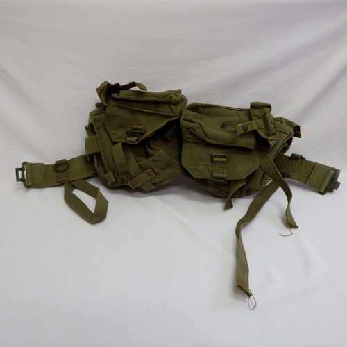 SADF webbing bag with belt (kidney pouches)
