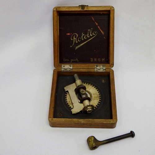 Vintage Rotello razor blade sharpener - very rare and unusual model