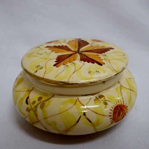 Gouda Kastanje Holland cotton wool bowl with lid