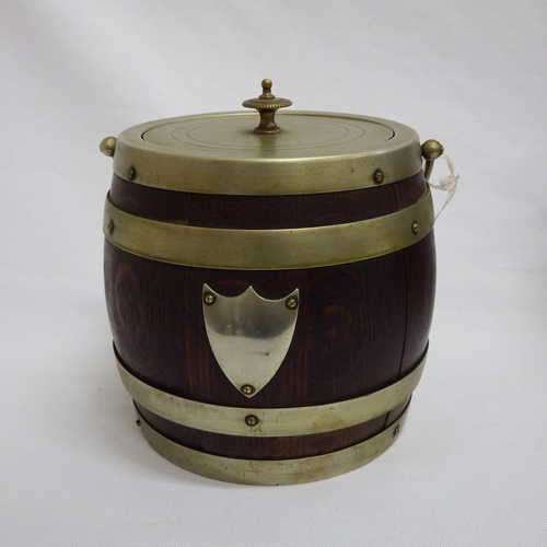 Brass and wooden humidor