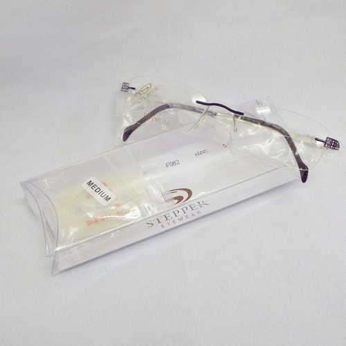 Brand New Stepper Titanium frame for glasses - rimless - 54-16 135 mm - New price is R1250