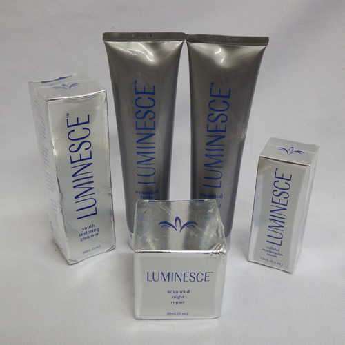 Lot of 5 Luminesce products - unused but expired - Google the new price - you will be surprised