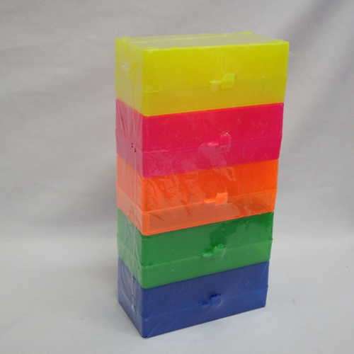 Pack of 5 ammo cases for 50 cartridges each - Rifle