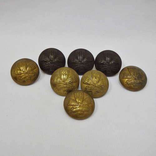 Lot of 8 Special Service battalion buttons