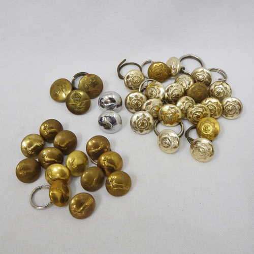 Lot of 38 small SA military buttons
