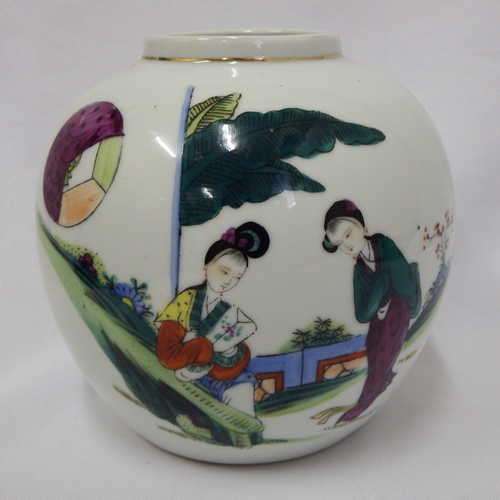 Vintage Chinese Ginger jar - no lid