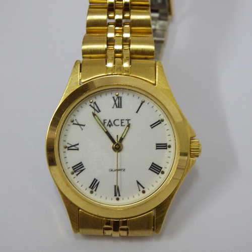 Facet ladies watch - Quartz - Working