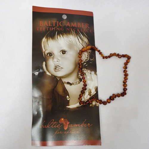 Brand New Baltic Amber teething necklace