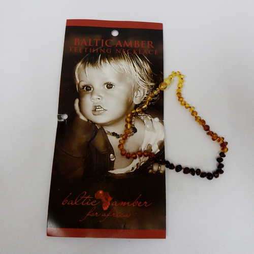 Brand New Baltic Amber teething necklace