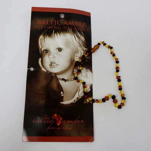 Brand New Baltic Amber teething necklace