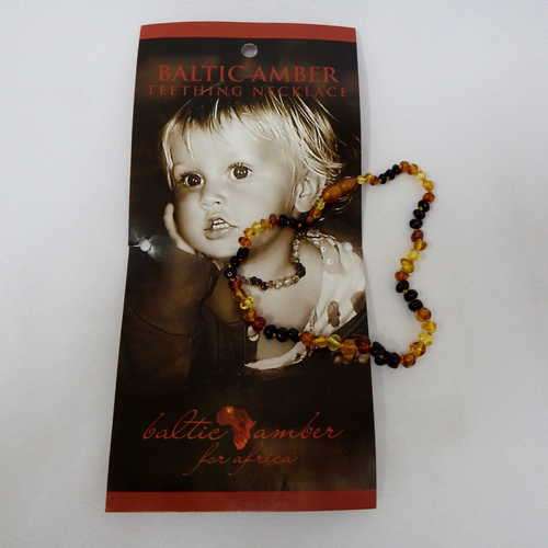 Brand New Baltic Amber teething necklace