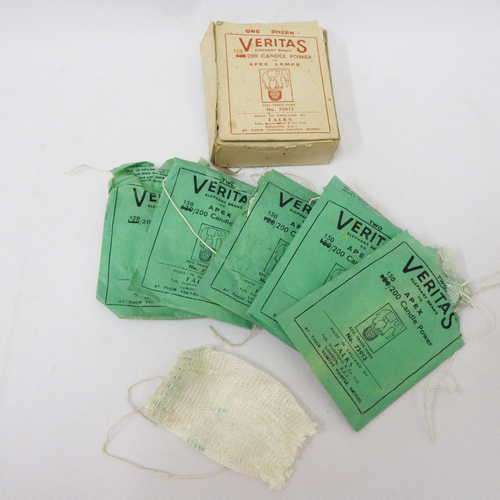Vintage Veritas Apex gas lamp bags - Lot  of 10 in original box