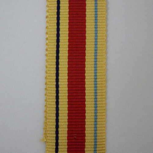 Africa Star miniature medal ribbon - 9cm