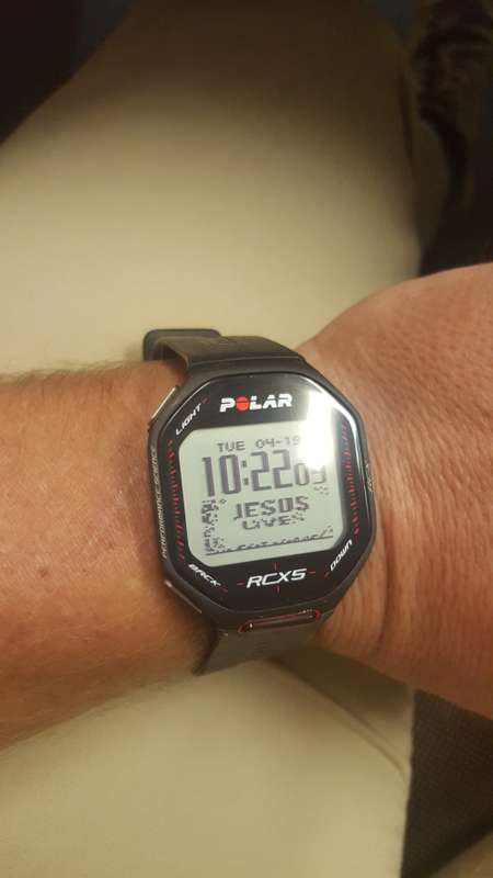 Polar RCX5 Heartrate monitor, HR strap and footpod