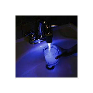 FREE SHIPPING!!!! 3 Colors LED Water Glow Shower Temperature Changing Sensor Faucet Light